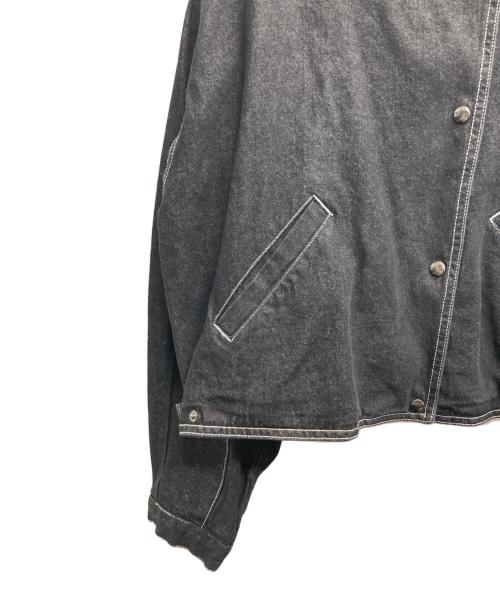 CAPRICIEUX LE'MAGE（カプリシューレマージュ）CAPRICIEUX LE'MAGE (カプリシューレマージュ) デニムジャケット グレー サイズ:Fの古着・服飾アイテム