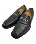 Salvatore Ferragamoサルヴァトーレ フェラガモ）の古着「ローファー」｜ブラック