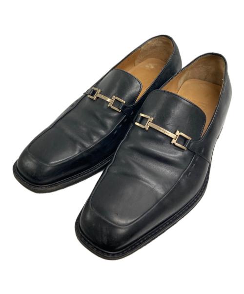 Salvatore Ferragamo（サルヴァトーレ フェラガモ）Salvatore Ferragamo (サルヴァトーレ フェラガモ) ローファー ブラック サイズ:8の古着・服飾アイテム