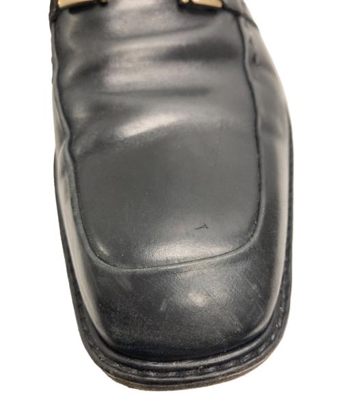 Salvatore Ferragamo（サルヴァトーレ フェラガモ）Salvatore Ferragamo (サルヴァトーレ フェラガモ) ローファー ブラック サイズ:8の古着・服飾アイテム