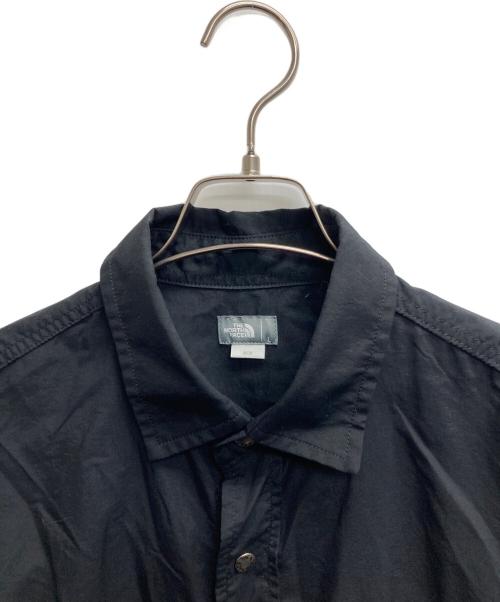THE NORTH FACE（ザ ノース フェイス）THE NORTH FACE (ザ ノース フェイス) L/S Nuptse Shirt ブラック サイズ:Lの古着・服飾アイテム