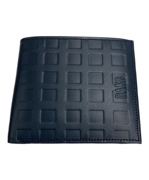 DAKS（ダックス）DAKS (ダックス) 2つ折り財布 ネイビー 未使用品の古着・服飾アイテム