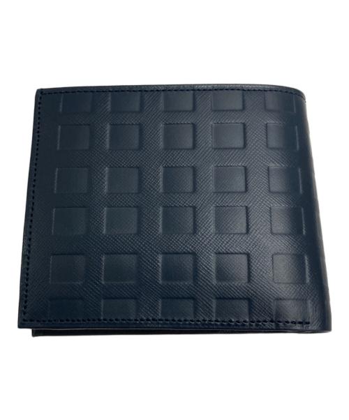 DAKS（ダックス）DAKS (ダックス) 2つ折り財布 ネイビー 未使用品の古着・服飾アイテム