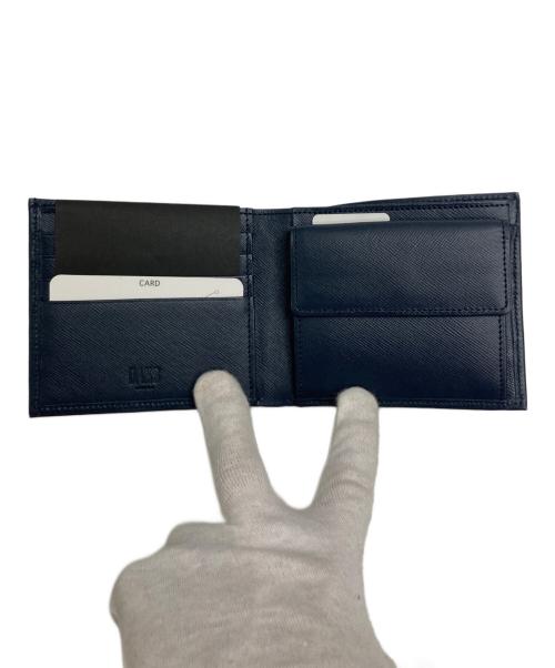 DAKS（ダックス）DAKS (ダックス) 2つ折り財布 ネイビー 未使用品の古着・服飾アイテム