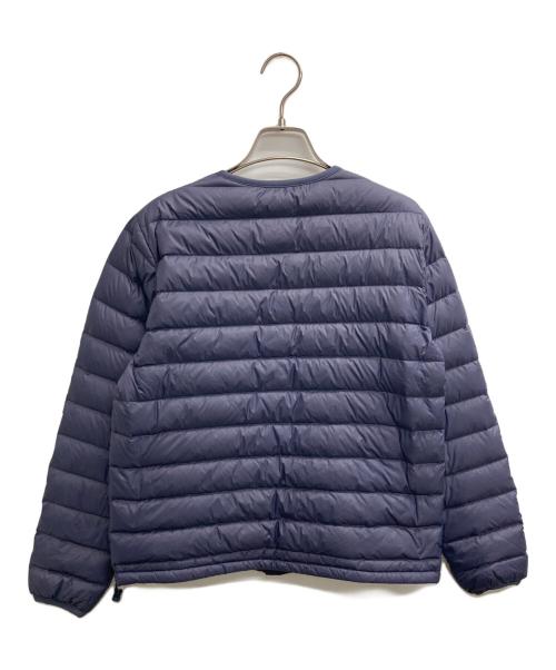 DANTON（ダントン）DANTON (ダントン) クルーネクインナーダウンジャケット ネイビー サイズ:36の古着・服飾アイテム