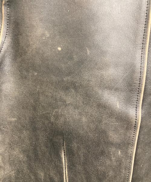 RED EAR（レッドイアー）RED EAR (レッドイアー) PAUL SMITH (ポールスミス) スタッズレザージャケット ブラック サイズ:Mの古着・服飾アイテム