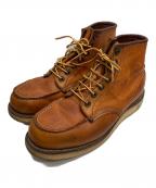 RED WINGレッドウィング）の古着「CLASSIC WORK 6'Moc-Toe」｜ブラウン