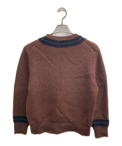 MHL（エムエイチエル）MHL (エムエイチエル) VIRGIN WOOLセーター ブラウン サイズ:2の古着・服飾アイテム