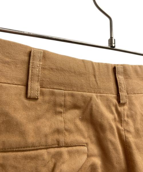 COMME des GARCONS HOMME（コムデギャルソン オム）COMME des GARCONS HOMME (コムデギャルソン オム) コットンテーパードパンツ ブラウン サイズ:Sの古着・服飾アイテム
