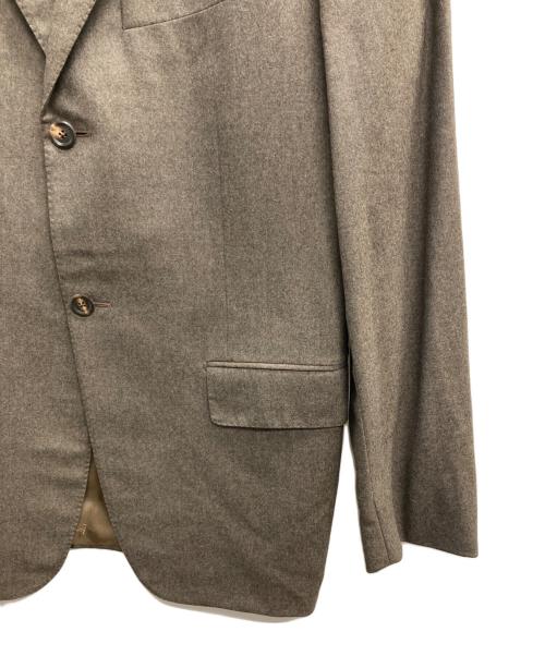 LOUIS VUITTON（ルイ ヴィトン）LOUIS VUITTON (ルイ ヴィトン) ウール2Bジャケット ブラウン サイズ:54の古着・服飾アイテム