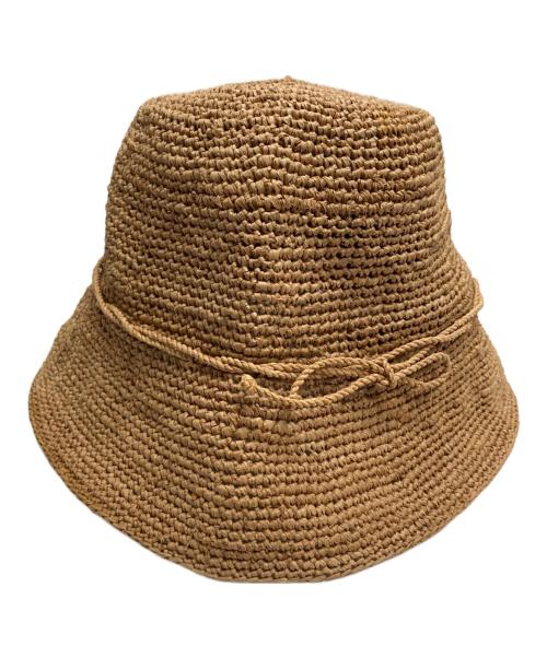 HELEN KAMINSKI（ヘレンカミンスキー）HELEN KAMINSKI (ヘレンカミンスキー) ラフィハット ベージュの古着・服飾アイテム