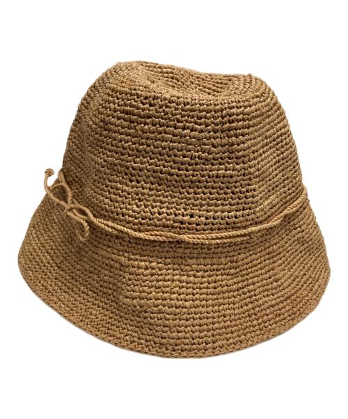 HELEN KAMINSKI（ヘレンカミンスキー）HELEN KAMINSKI (ヘレンカミンスキー) ラフィハット ベージュの古着・服飾アイテム