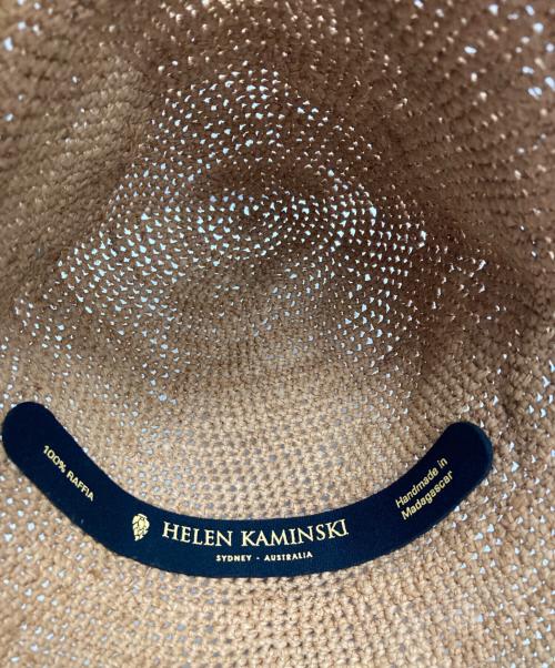 HELEN KAMINSKI（ヘレンカミンスキー）HELEN KAMINSKI (ヘレンカミンスキー) ラフィハット ベージュの古着・服飾アイテム