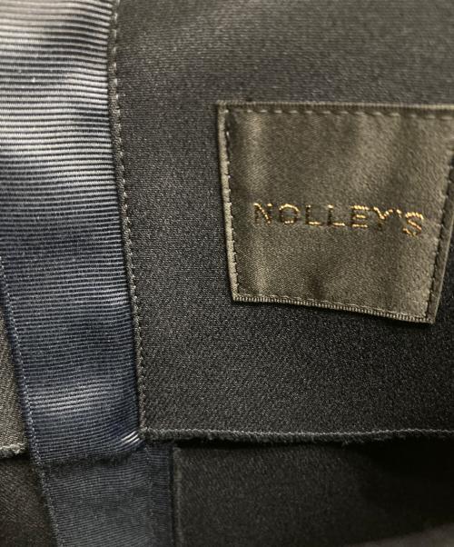 NOLLEY'S（ノーリーズ）NOLLEY'S (ノーリーズ) ウォッシャブルフィット&フレアワンピース ネイビー サイズ:38 未使用品の古着・服飾アイテム