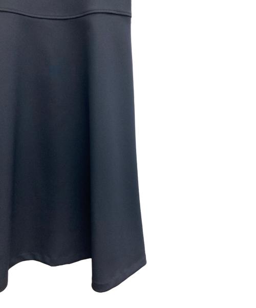 NOLLEY'S（ノーリーズ）NOLLEY'S (ノーリーズ) ウォッシャブルフィット&フレアワンピース ネイビー サイズ:38 未使用品の古着・服飾アイテム