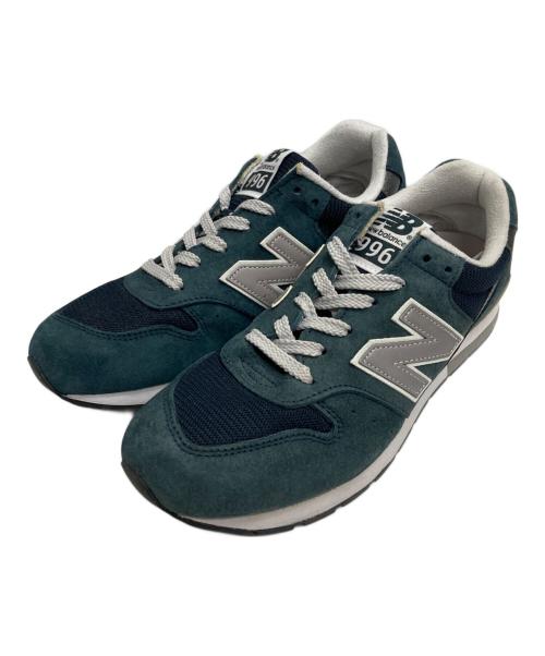 NEW BALANCE（ニューバランス）NEW BALANCE (ニューバランス) ローカットスニーカー ネイビー サイズ:24.5cmの古着・服飾アイテム