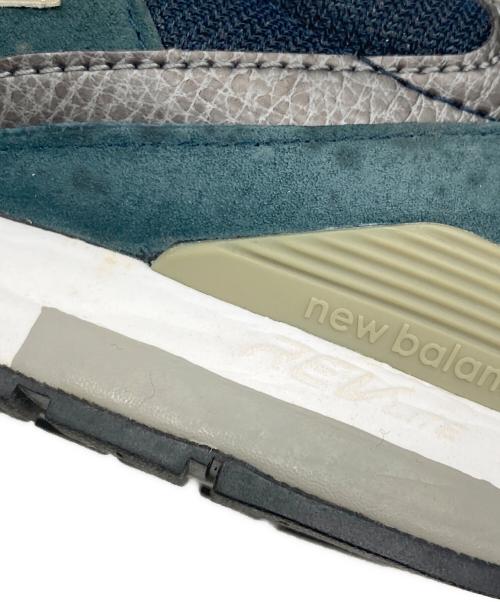 NEW BALANCE（ニューバランス）NEW BALANCE (ニューバランス) ローカットスニーカー ネイビー サイズ:24.5cmの古着・服飾アイテム