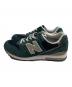 NEW BALANCE (ニューバランス) ローカットスニーカー ネイビー サイズ:24.5cm：6000円