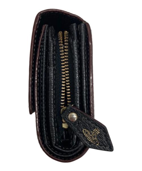 Vivienne Westwood（ヴィヴィアンウエストウッド）Vivienne Westwood (ヴィヴィアンウエストウッド) EXECUTIVE 財布3つ折り財布 ブラックの古着・服飾アイテム