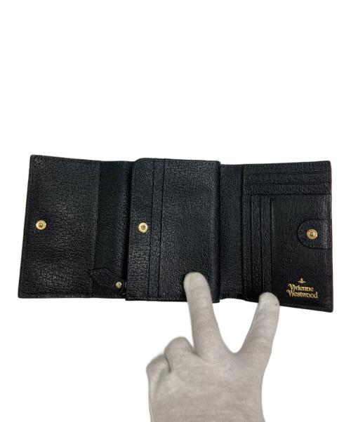 Vivienne Westwood（ヴィヴィアンウエストウッド）Vivienne Westwood (ヴィヴィアンウエストウッド) EXECUTIVE 財布3つ折り財布 ブラックの古着・服飾アイテム