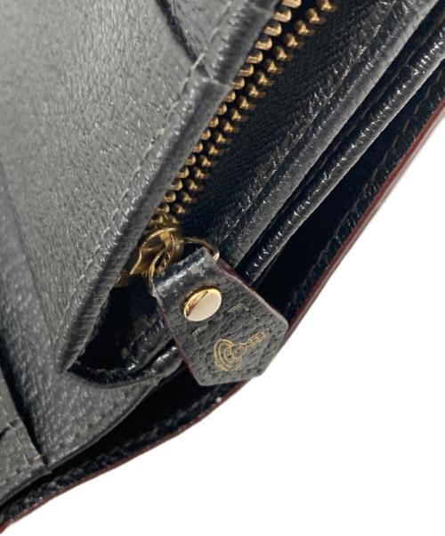 Vivienne Westwood（ヴィヴィアンウエストウッド）Vivienne Westwood (ヴィヴィアンウエストウッド) EXECUTIVE 財布3つ折り財布 ブラックの古着・服飾アイテム