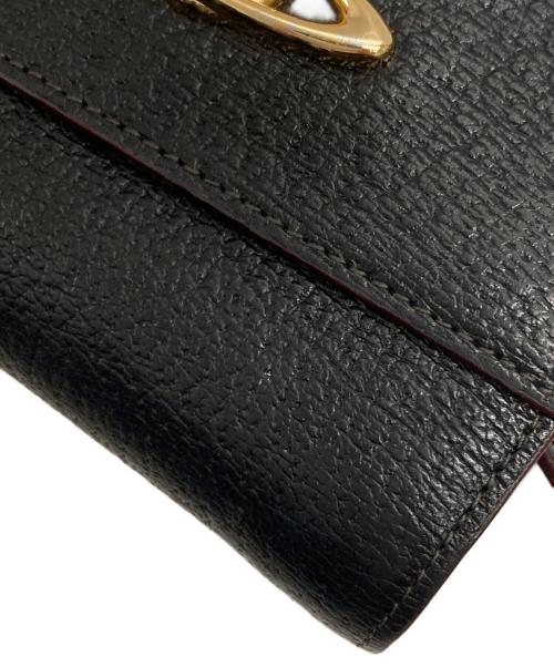 Vivienne Westwood（ヴィヴィアンウエストウッド）Vivienne Westwood (ヴィヴィアンウエストウッド) EXECUTIVE 財布3つ折り財布 ブラックの古着・服飾アイテム