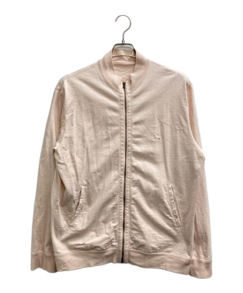 PAPAS（パパス）PAPAS (パパス) スウェットジャケット ピンク サイズ:Mの古着・服飾アイテム