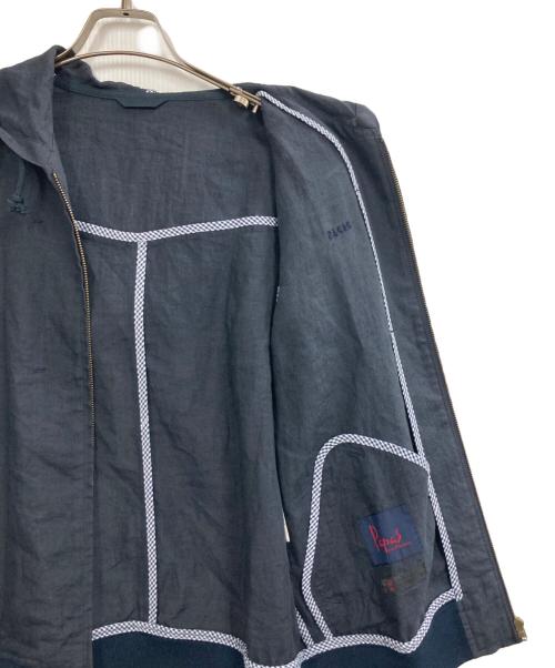 PAPAS（パパス）PAPAS (パパス) フーデッドリネンジャケット ネイビー サイズ:Mの古着・服飾アイテム
