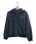 PAPAS（パパス）の古着「フーデッドリネンジャケット」｜ネイビー