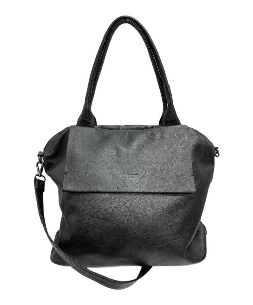 ear PAPILLONNER（イアパピヨネ）ear PAPILLONNER (イアパピヨネ) 2WAYバッグ ブラックの古着・服飾アイテム