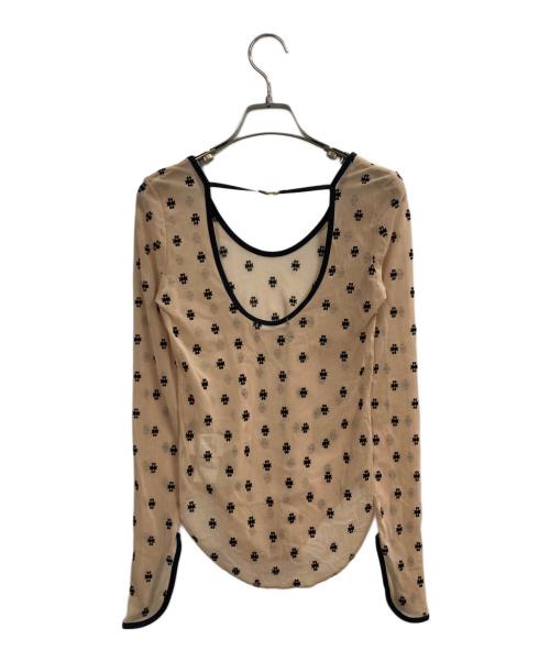 SORIN（ソリン）SORIN (ソリン) SWAN LAKE U-NECK TOP ブラウン サイズ:36の古着・服飾アイテム