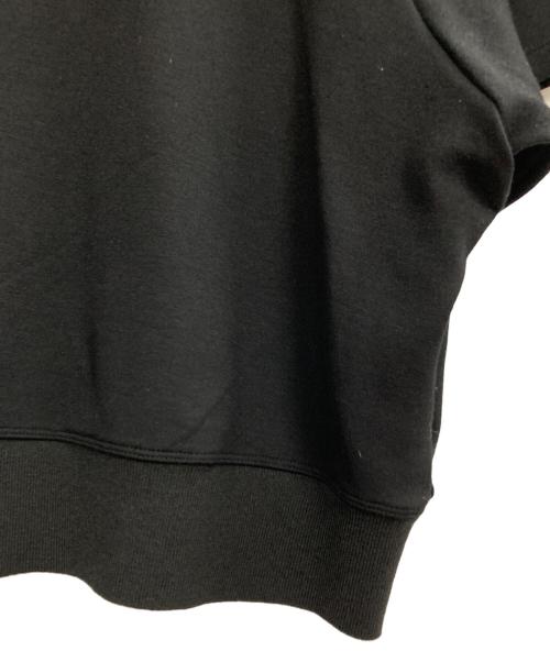 theory（セオリー）theory (セオリー) Double Knit LT N SS Seam Sweatsh ブラック サイズ:Sの古着・服飾アイテム