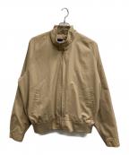 LAND'S ENDランズエンド）の古着「ハリントンジャケット」｜ベージュ