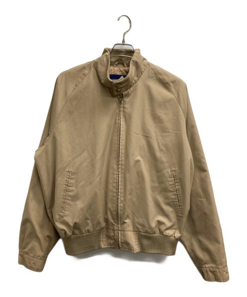 LAND'S END（ランズエンド）LAND'S END (ランズエンド) ハリントンジャケット ベージュ サイズ:Lの古着・服飾アイテム