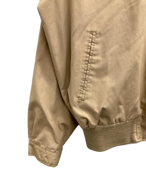 LAND'S END（ランズエンド）LAND'S END (ランズエンド) ハリントンジャケット ベージュ サイズ:Lの古着・服飾アイテム