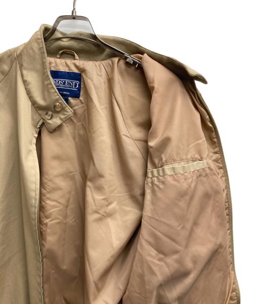 LAND'S END（ランズエンド）LAND'S END (ランズエンド) ハリントンジャケット ベージュ サイズ:Lの古着・服飾アイテム