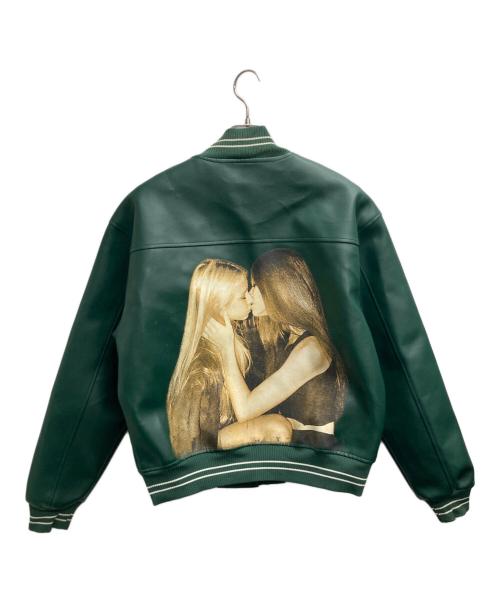 AASTU（エーエーエスティーユー）AASTU (エーエーエスティーユー) スタジャン グリーン サイズ:Lの古着・服飾アイテム