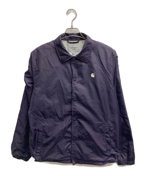 Carhartt WIP（カーハート ワーク イン プログレス）Carhartt WIP (カーハート ワークインプログレス) C WIP COACH JACKET パープル サイズ:Sの古着・服飾アイテム