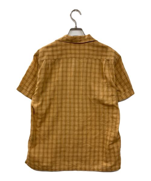 Trophy Clothing（トロフィークロージング）TROPHY CLOTHING (トロフィークロージング) LONG BEACH CHECK SHIRT ベージュ サイズ:14/Sの古着・服飾アイテム