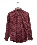 career clubキャリア クラブ）の古着「チェックシャツ」｜ブラウン