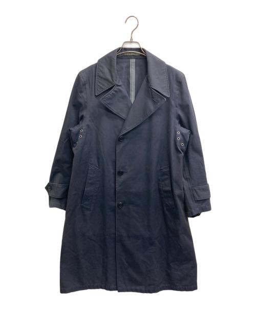 Trophy Clothing（トロフィークロージング）TROPHY CLOTHING (トロフィークロージング) ステンカラーコート ネイビー サイズ:36/Sの古着・服飾アイテム