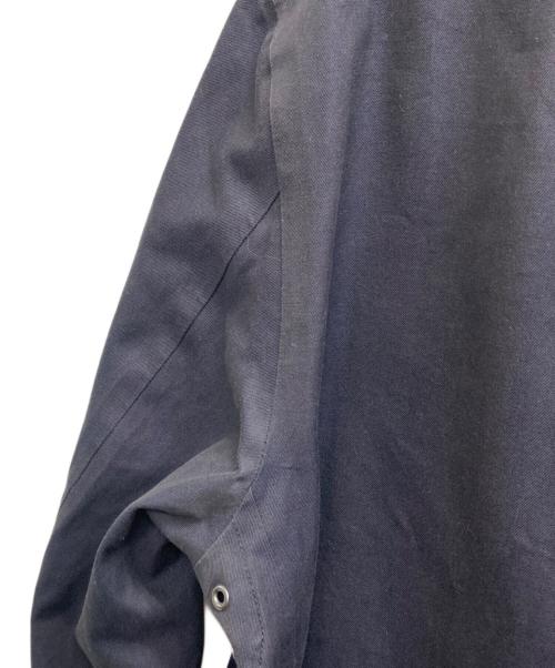 Trophy Clothing（トロフィークロージング）TROPHY CLOTHING (トロフィークロージング) ステンカラーコート ネイビー サイズ:36/Sの古着・服飾アイテム