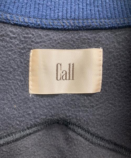 call.（コール）call. (コール) TRACK JACKET グレー×ネイビー サイズ:2の古着・服飾アイテム