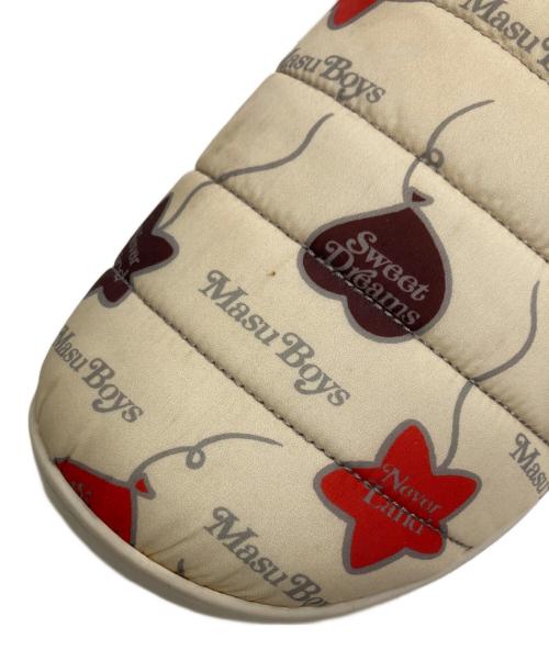 masu（エムエーエスユー）MASU (エムエーエスユー) SUBU (スブ) M.S. CREST SANDAL アイボリー サイズ:表記無し（実寸サイズをご参照下さい）の古着・服飾アイテム