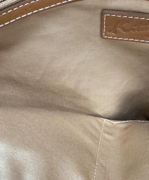 KITAMURA（キタムラ）KITAMURA (キタムラ) レザーハンドバッグ ブラウンの古着・服飾アイテム