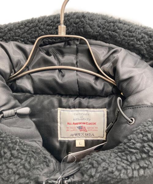 AVIREX（アヴィレックス）AVIREX (アヴィレックス) B-3 HOODIE（B-3 フーディ） ブラック サイズ:L 未使用品の古着・服飾アイテム