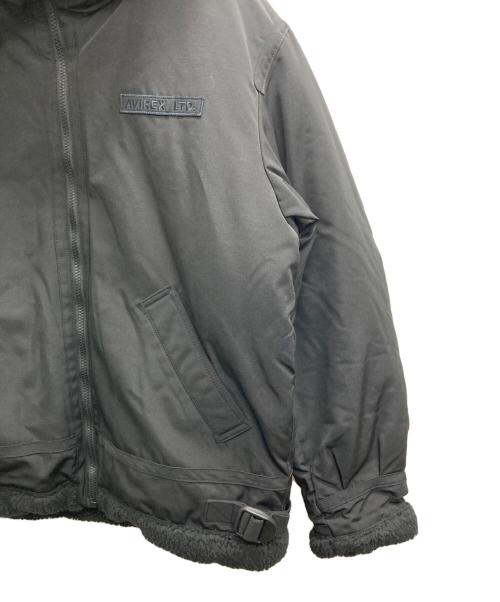 AVIREX（アヴィレックス）AVIREX (アヴィレックス) B-3 HOODIE（B-3 フーディ） ブラック サイズ:L 未使用品の古着・服飾アイテム