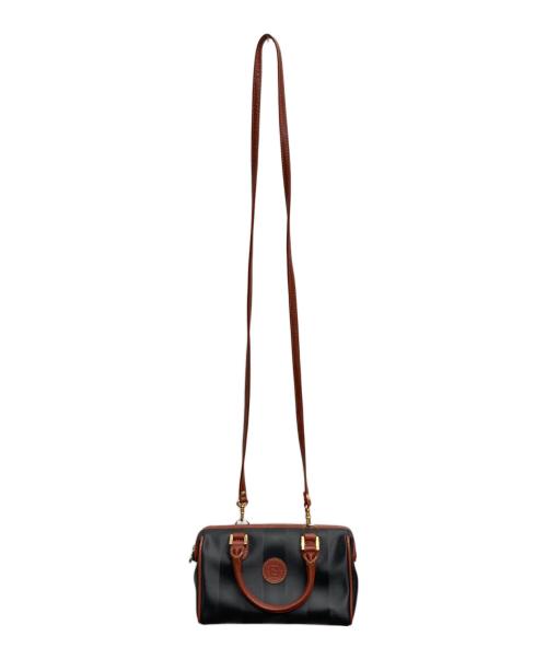 FENDI（フェンディ）FENDI (フェンディ) ミニボストンバッグ ブラックの古着・服飾アイテム
