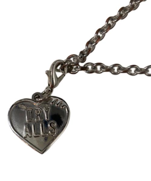 HUMAN MADE（ヒューマンメイド）HUMAN MADE (ヒューマンメイド) ハート型ネックレス シルバー×マルチカラーの古着・服飾アイテム