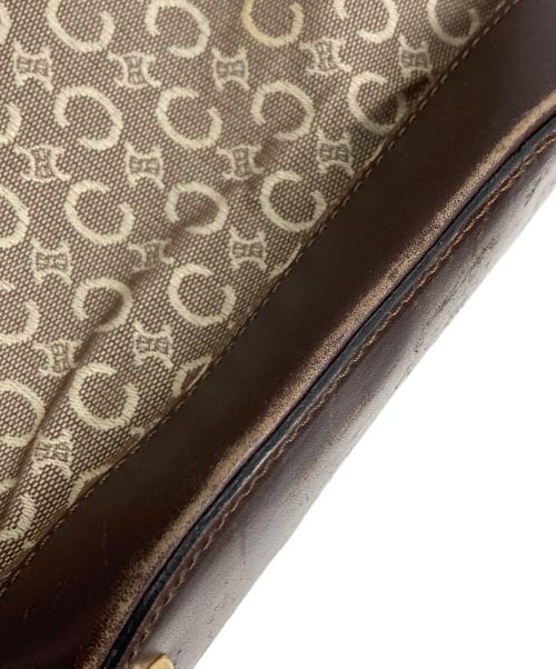 CELINE（セリーヌ）CELINE (セリーヌ) マカダムトートバッグ サルキー ブラウンの古着・服飾アイテム